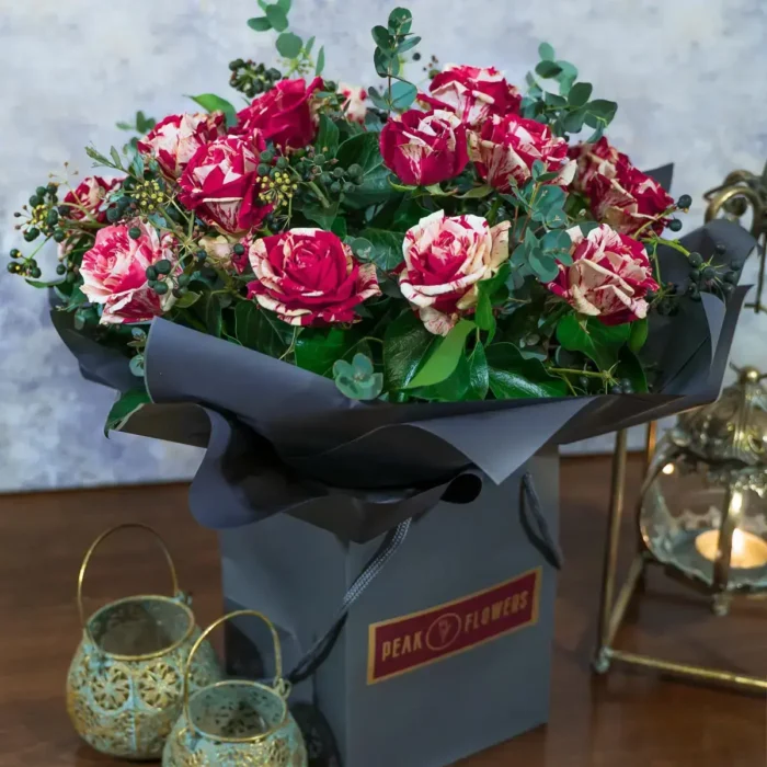 Secret Serenade | Peak Flowers | Flower Delivery | Harlequin Roses