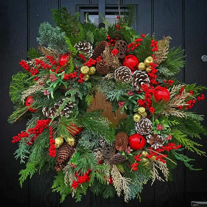 Christmas Wreath Workshop in Buxton by Peak Flowers